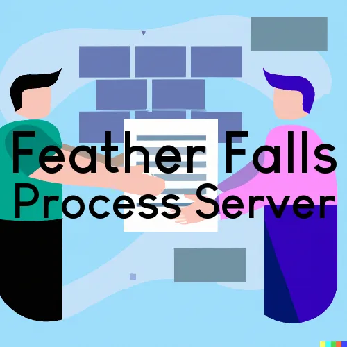 Feather Falls, California Process Servers