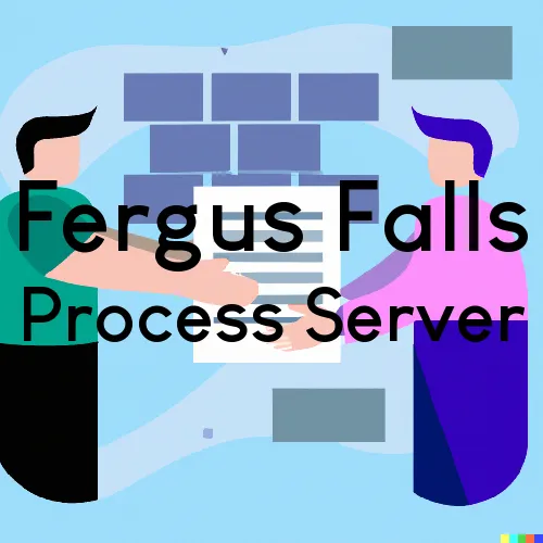 Fergus Falls Process Server, “Server One“ 