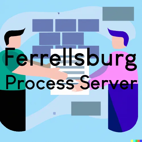 Ferrellsburg, West Virginia Process Servers