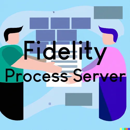 Fidelity, IL Process Servers in Zip Code 62030