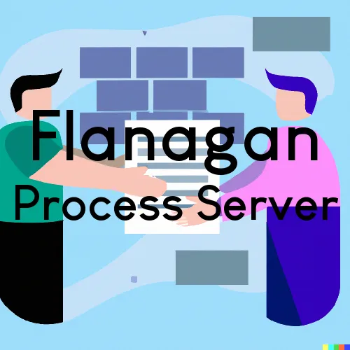 Flanagan, Illinois Process Servers