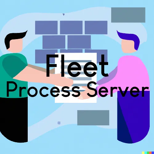 Fleet, VA Process Servers and Courtesy Copy Messengers