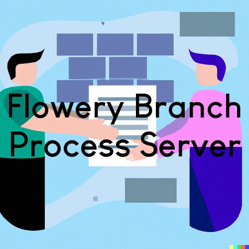 Flowery Branch, Georgia Process Servers