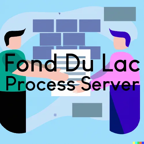 Fond Du Lac, WI Process Server, “Server One“ 