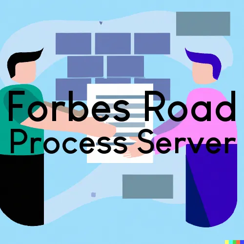 Forbes Road, PA Process Servers and Courtesy Copy Messengers