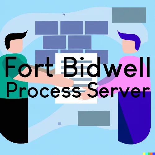 Fort Bidwell Process Server, “Serving by Observing“ 