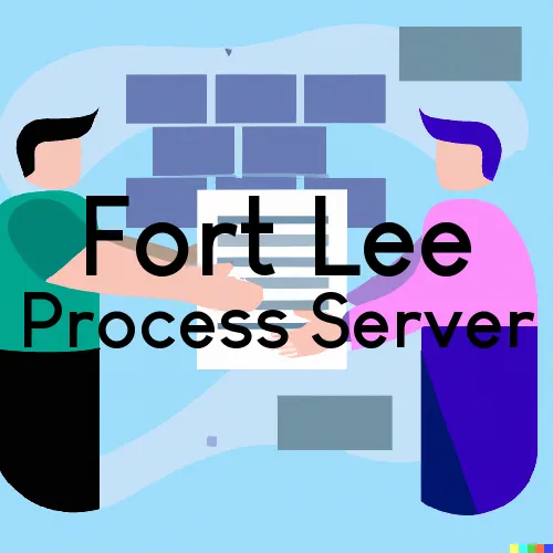 Fort Lee, New Jersey Process Servers - Process Serving Services 