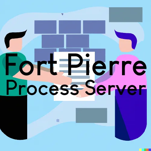 Fort Pierre, SD Process Server, “On time Process“ 