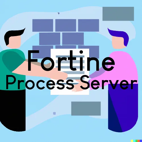 Fortine, Montana Process Servers