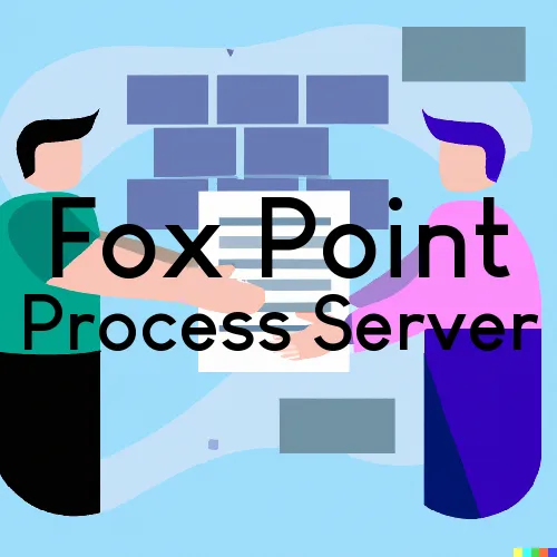 Fox Point, Wisconsin Process Servers