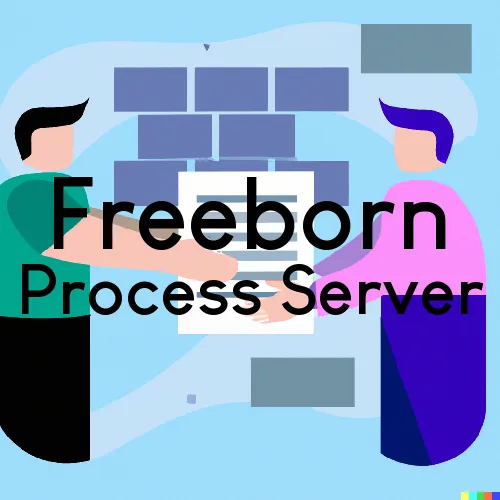 Freeborn, Minnesota Process Servers and Field Agents