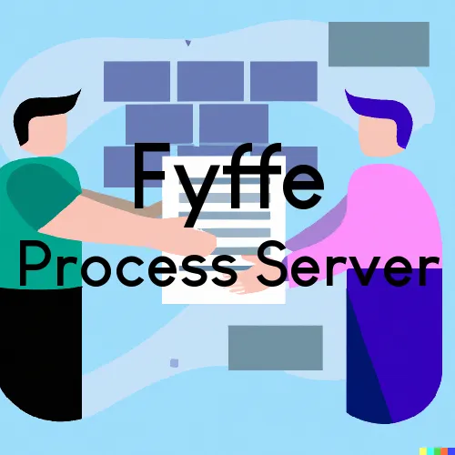 Fyffe, AL Process Servers in Zip Code 35971