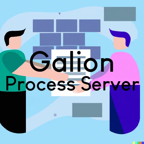 Ohio Process Servers in Zip Code 44833  