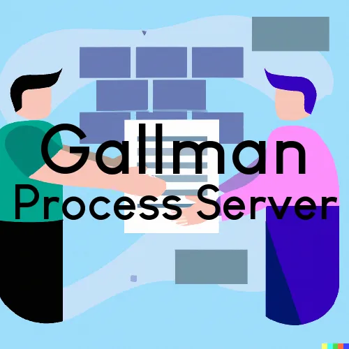 Gallman, MS Process Servers in Zip Code 39077