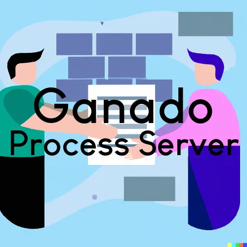 Ganado, TX Court Messengers and Process Servers