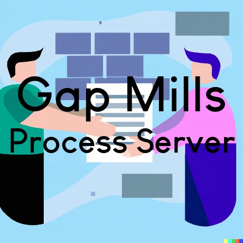 Gap Mills Process Server, “Guaranteed Process“ 