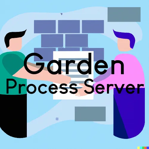 Courthouse Runner and Process Servers in Garden
