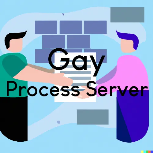 Gay, Georgia Process Servers