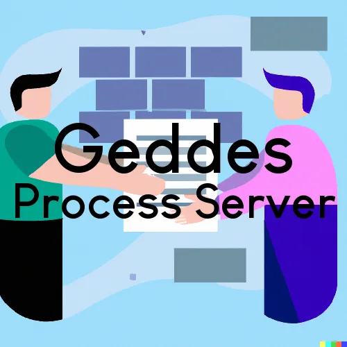 Geddes, South Dakota Process Servers and Field Agents