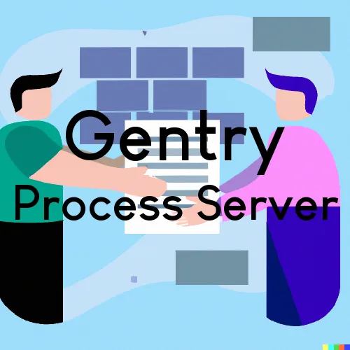 Gentry, Arkansas Process Servers