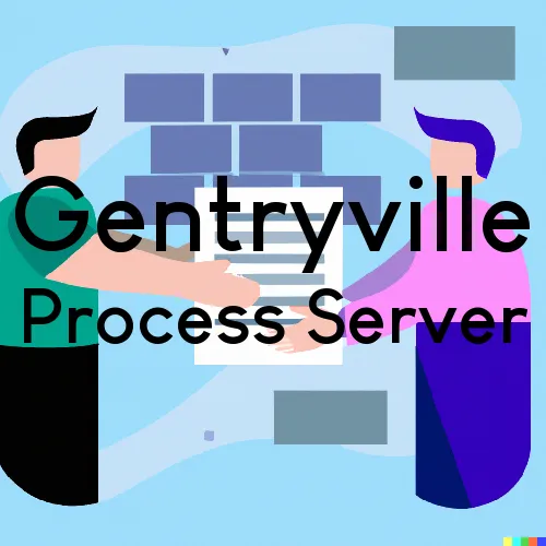 Gentryville IN Court Document Runners and Process Servers