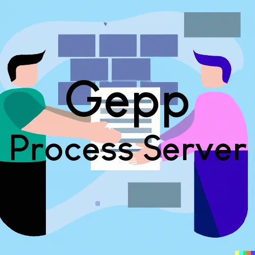 Gepp Process Server, “Thunder Process Servers“ 