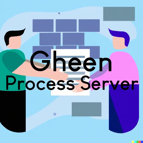 Gheen, Minnesota Process Servers
