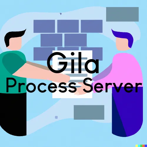 Gila, New Mexico Process Servers