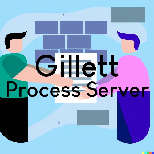 Gillett Process Server, “Server One“ 