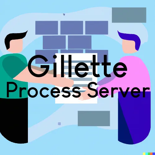 Gillette Process Server, “Gotcha Good“ 