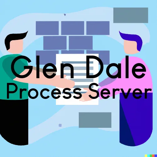 Glen Dale Process Server, “Serving by Observing“ 