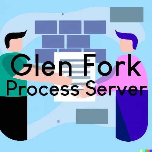 Glen Fork, West Virginia Process Servers