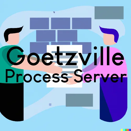 Goetzville, MI Process Servers in Zip Code 49736