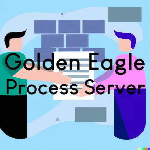 Golden Eagle, IL Process Servers in Zip Code 62036