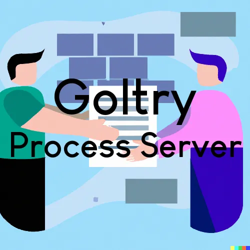 Goltry, OK Process Server, “On time Process“ 