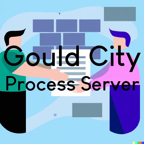Gould City, Michigan Court Couriers and Process Servers