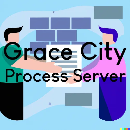 Grace City, North Dakota Process Servers