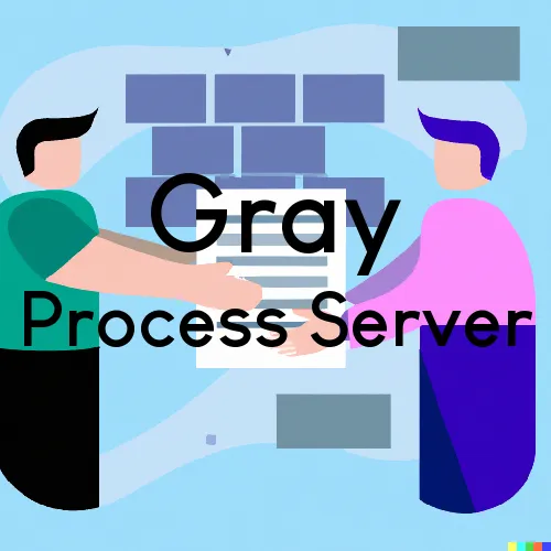 Gray, Maine Process Servers