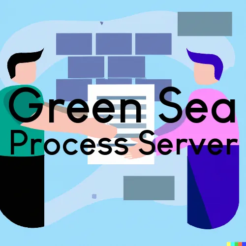 Green Sea, SC Process Server, “Alcatraz Processing“ 