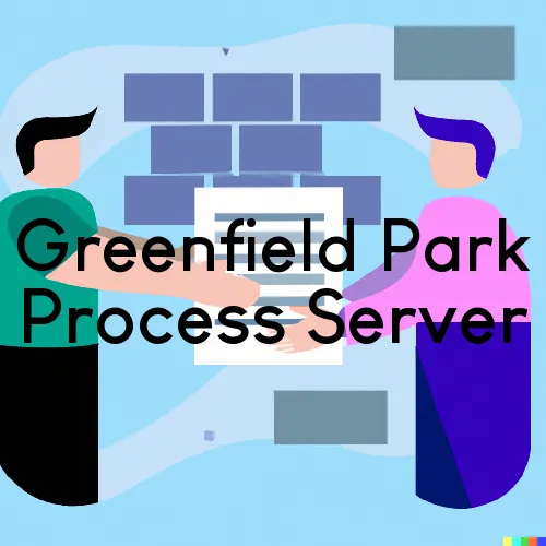 Greenfield Park, NY Process Servers in Zip Code 12435