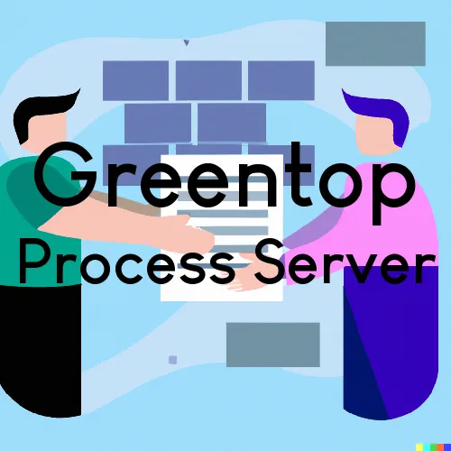 Greentop, MO Process Server, “Alcatraz Processing“ 