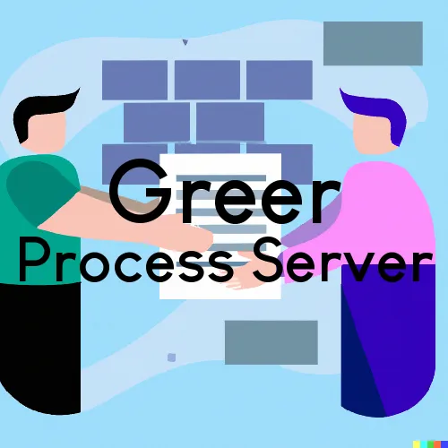 Greer Process Server, “Legal Support Process Services“ 
