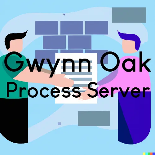 Gwynn Oak, MD Process Servers and Courtesy Copy Messengers