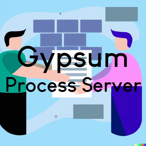 Gypsum, Kansas Process Servers