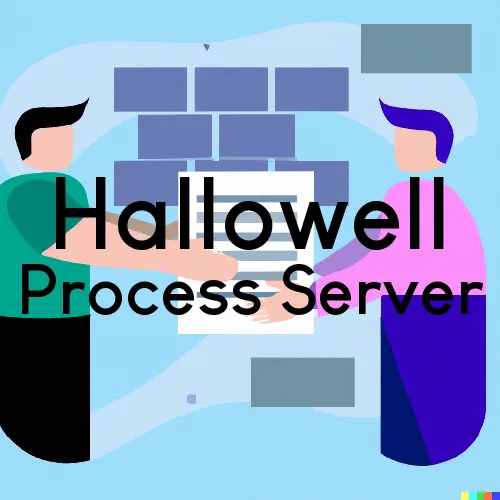 Process Servers in Hallowell, Maine