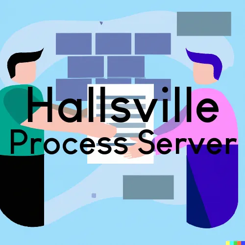 Hallsville Process Server, “Process Support“ 