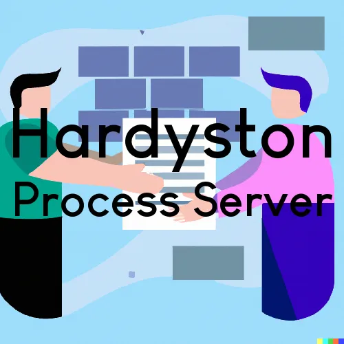 Hardyston, New Jersey Process Servers