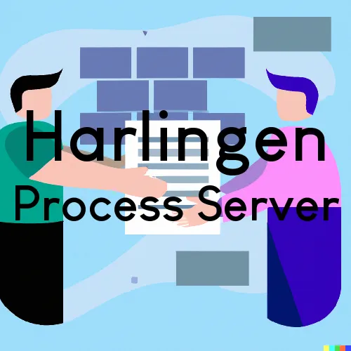 Harlingen Process Server, “Serving by Observing“ 