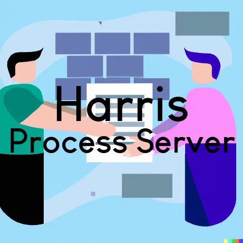 Harris Process Server, “Chase and Serve“ 