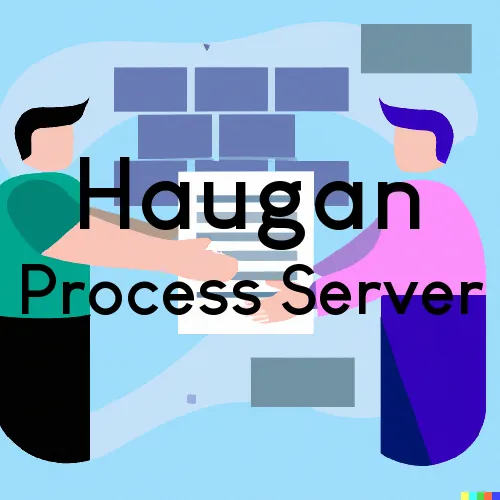 Haugan, MT Process Servers and Courtesy Copy Messengers